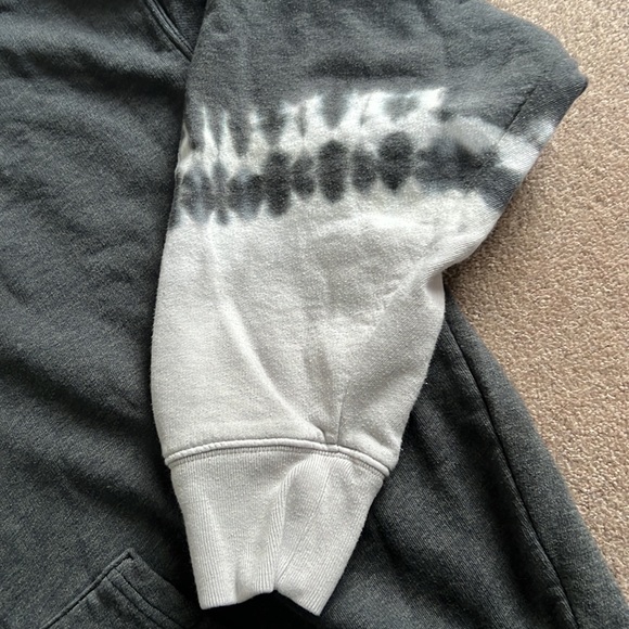 PINK campus charcoal dip dye hoodie - Picture 2 of 5